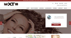 Desktop Screenshot of hairxt100.com